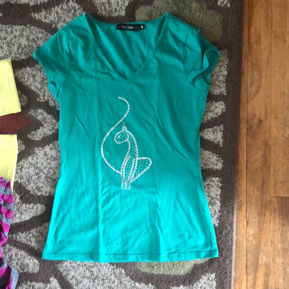 Women’s Teal Baby Phat T shirt